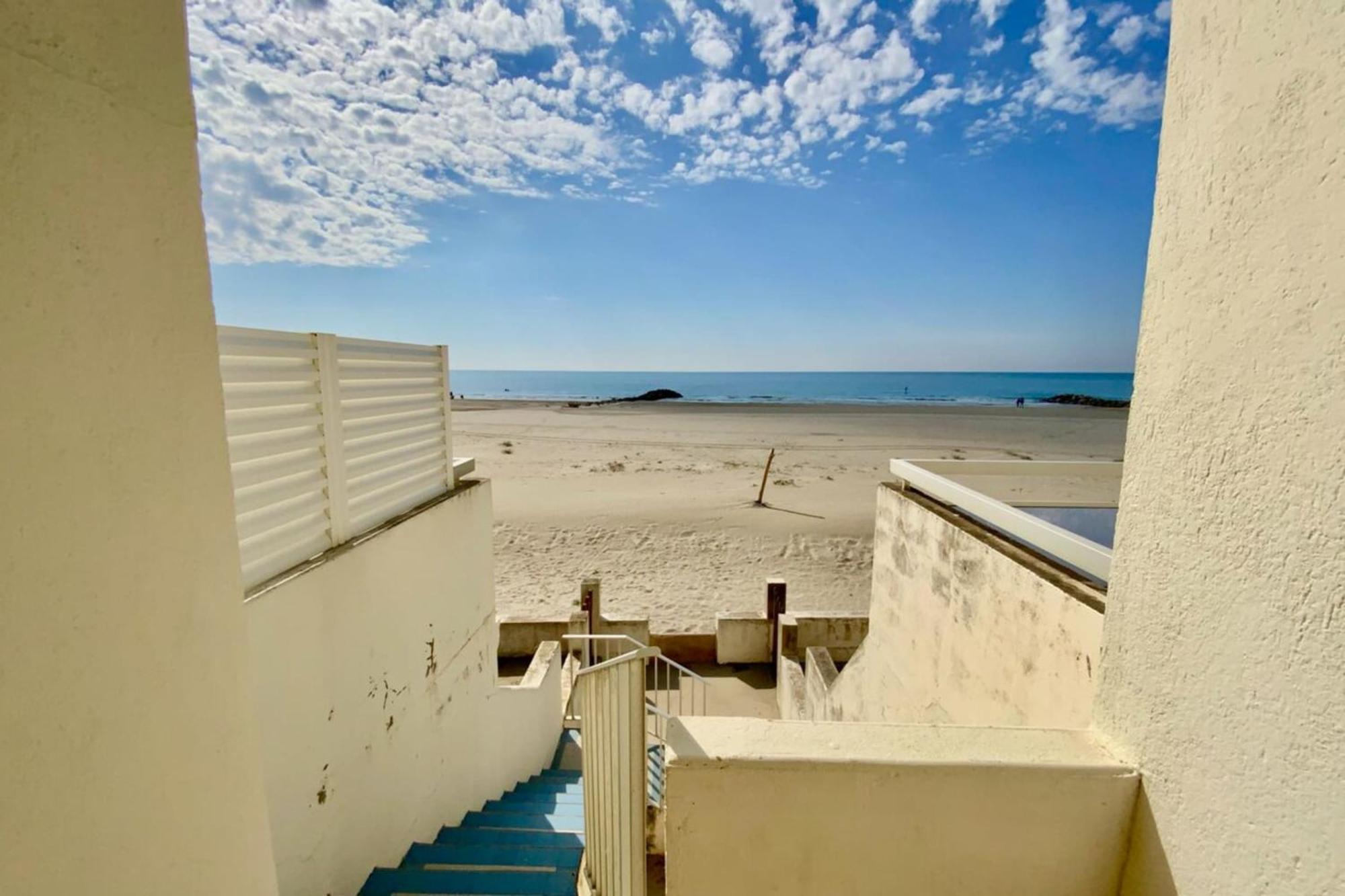 The Beach - Beachfront 2 Bedrooms With View ! Palavas-les-Flots Exterior foto