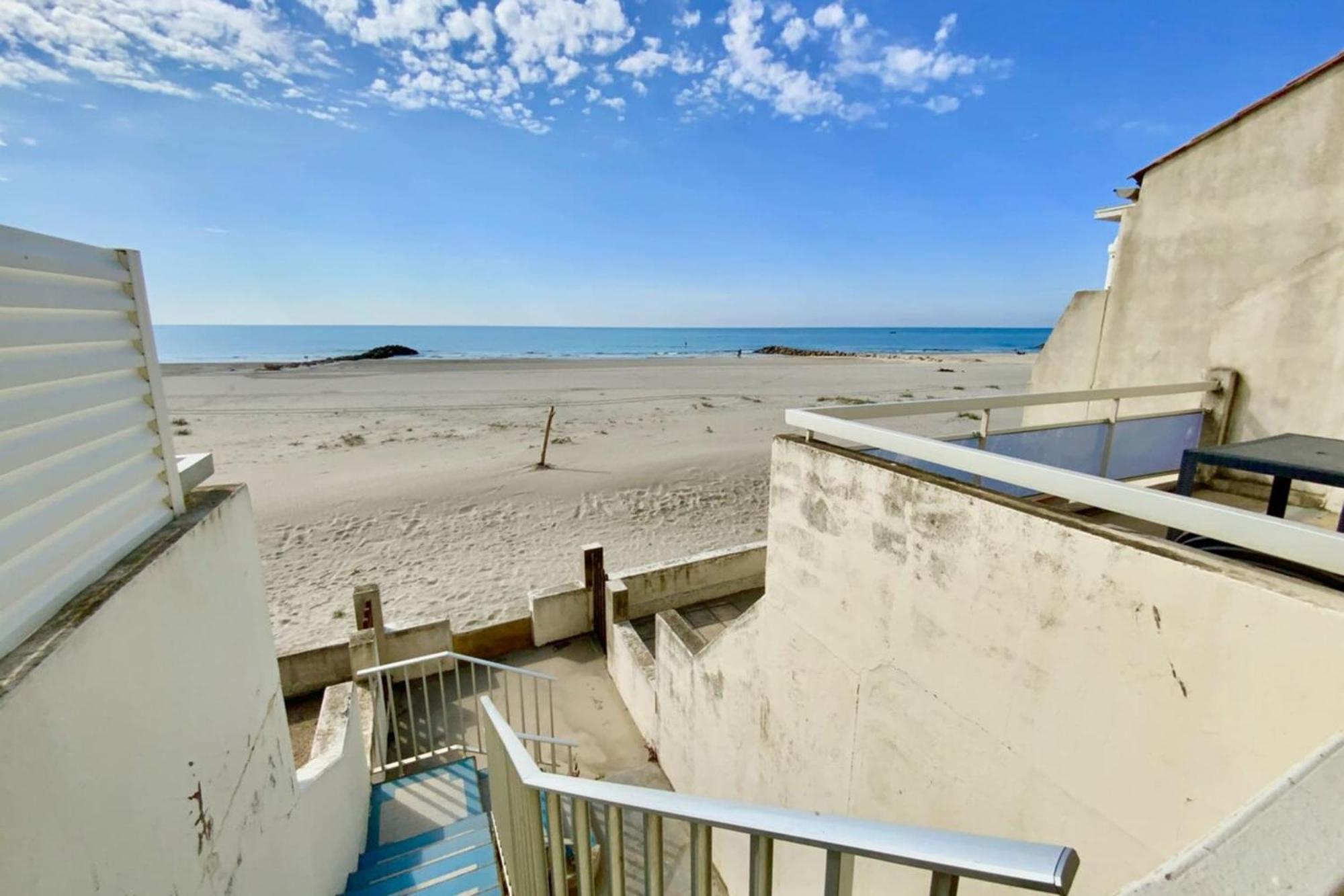 The Beach - Beachfront 2 Bedrooms With View ! Palavas-les-Flots Exterior foto